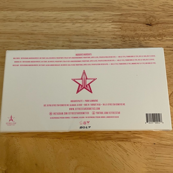 Jeffree Star Heartbreaker highlighter palette - Picture 2 of 5